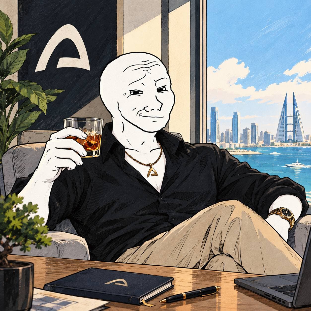 Wojak finds the missing Arc piece